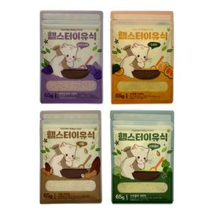 허니팜 햄찌맘마 이유식 65g/햄스터/가루사료/영양식/맛선택