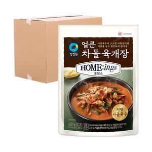 [무료배송] 청정원 호밍스 얼큰차돌육개장 450g 12입