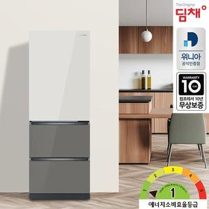 [위니아] 딤채 3도어 412L 스탠드형 1등급 김치냉장고 EDT41JBPIEU 무료설치배송