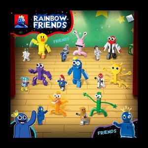 레인보우 프렌즈 8종 피규어 블럭 세트 캐릭터블럭 캐릭터블록 로블록스 어린이선물 크리스마스선물