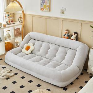 접이식 소파베드 좌식 의자 공간활용 자취방 쇼파 쇼파겸침대 패브릭 원룸 침대 베드 방수