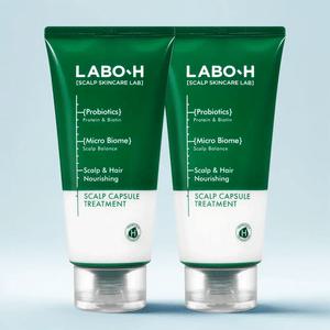 라보에이치 단백질 두피 강화 캡슐 트리트먼트 300ml 2개입