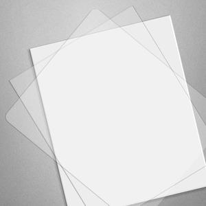 아크릴판 A4 사이즈 투명 사각 1.5T 제작 재단 판 1T 2T 3T 5T PVC 받침