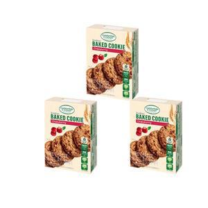 롯데 컴포트잇츠이너프 베이크드쿠키 크랜베리 172g 3개