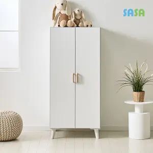 모모 600 E0 양문형 옷장(행거,선반)