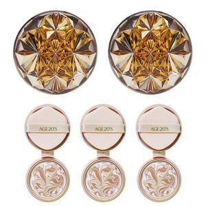 에이지투웨니스 에이지20s 팩트 에센스 커버 로얄골드 본품2개 리필3개