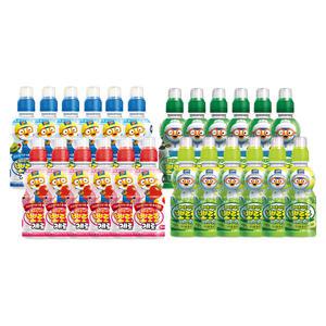 뽀로로음료 4종 24개 세트 (제로밀크6+제로딸기6+사과6+샤인머스캣6)