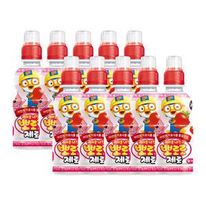 뽀로로음료 제로 딸기 235ml x10개