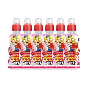 뽀로로음료 제로 딸기 235ml x6개