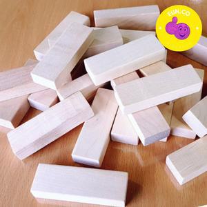 무지 원목 젠가 보드게임 어린이 성인 보드게임 우드블럭 나무쌓기 가족놀이