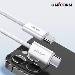 [유니콘] USB C to C타입 65W초고속 충전 데이터 케이블 PLC-2M 65W