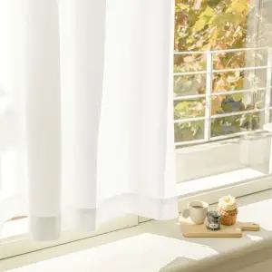 더자리 패브릭 파티션 피그먼트워싱 가리개커튼 작은창 4color