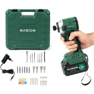 나리온 21V 충전 임팩드릴 NJ221 무선 전동 드릴 드라이버