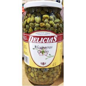 연어케이퍼 950g 생선 회 파스타 절인 곁들임 피클 병