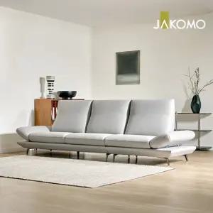 카푸토 4인 기능성 슈렁큰 천연면피 소가죽 소파