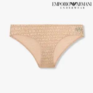 [롯데백화점]엠포리오아르마니 올오버 로고 메쉬 삼각팬티 (0825111501)