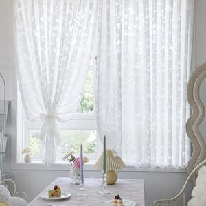 쉬폰 벨크로 커튼 1장  150X180cm)