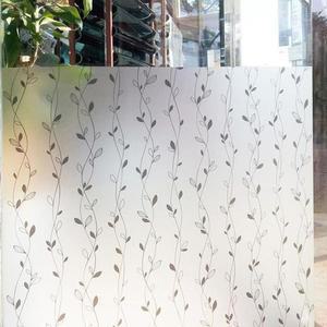 유리창시트지심플 넝쿨라인 GD-HBG-36015D 92cm x 1m