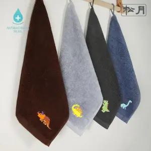 송월 공룡 클린 고리수건 10매 핸드타월 고리타올/주방고리/고리/수건/사각/타올/미니/어린이집/유치원/