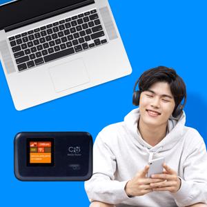 LG유플러스 휴대용와이파이공유기 노트북전용 LTE라우터