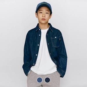 [지오다노주니어] 03045502 데님 셔츠