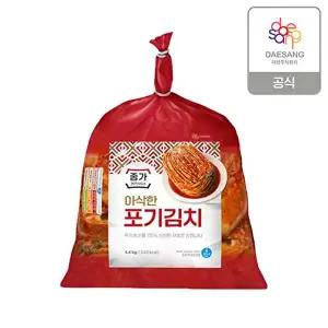 [종가][종가] 아삭한포기김치 4.4kg