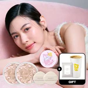 (40%+7%묶음할인/커피쿠폰+클렌징티슈)에이지투웨니스 디오리진 에센스 핑크 포 에브리 하트 에디션 본품