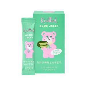 노티드 면역엔 촉촉 알로에 젤리 스틱 1박스   먹는 알로에겔 이뮨 알로에베라