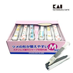 일본 명품 카이(KAI) 무늬깎이 (M) 색상 랜덤발송 1개 KE-0142