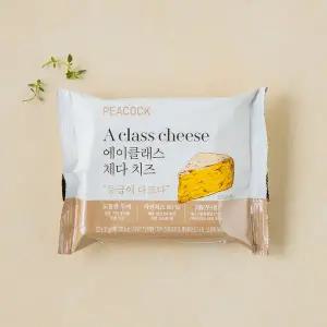 피코크 에이클래스 체다 슬라이스치즈 210g (30gX7)