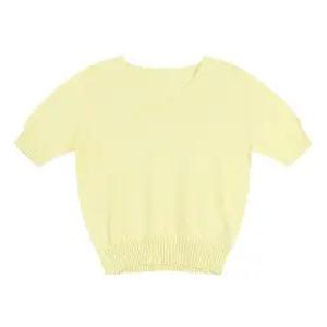 [반에이크][반에이크] 브이넥 반팔 니트_VB36KTQ302Z