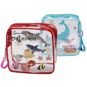 미니 투명 파우치 만들기 diy 10개입 세트 약 인형 무지 파우치