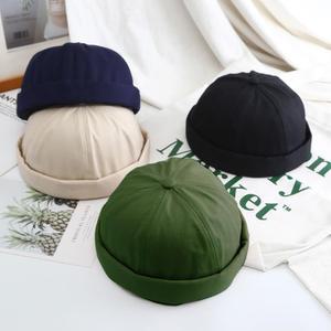 특이한 독특한 챙없는 모자 와치캡 창없는모자 남성