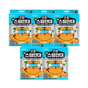 (30분 간의 눈 휴식)동국제약 굿잠 병풀파우더 스팀안대 10입 5박스