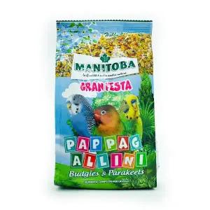 앵무새 영양보충 사료 마니토바 유산균 파파알리니 500g 코뉴어 모란 퀘이커