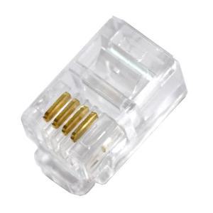 TT-CON감성44 모듈러콘넥터 RJ-11 전화모뎀 4P4C 100개입