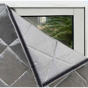 창문 방음커튼 소음차단 탈착식 커피 소음 보온면 침실 방음천 화이트 소리