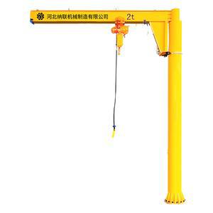 지브 크레인 고정 높이 크레인이동식 에어컨 설치 두꺼운 분리