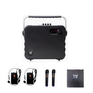 EV- 9800S EV9800 +가방  휴대용앰프 충전식 블루투스 무선마이크 2채널  학교  야외 수업 교육 행사진행