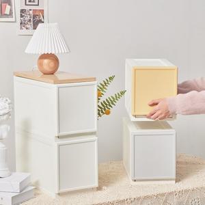 씨밀렉스 쌓아서 조합하는 래폴드 서랍장 200(L)_1단