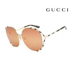 (국내당일출고)  명품 선글라스 GG0595S 007 라운드 메탈 여자