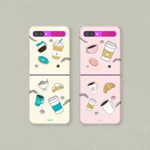 엠픽 카페 Z플립 무광 슬림 케이스 플립7