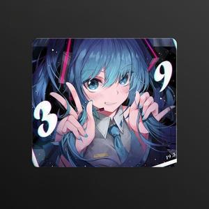 ATOM강화유리패드 귀멸의칼날디자인 게이밍마우스패드