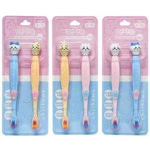 올림포스-치이카와 먼작귀 칫솔 2종 (4세~15세용) (랜덤발송)