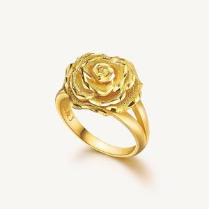 수앤진골드 글로우 로즈 반지 24K 순금 11.25g