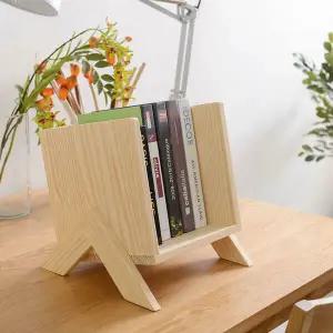 아트박스/마전동상회 원목 스탠드 미니 책장 북유럽 책꽂이 북스탠드