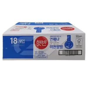 CJ 햇반 이천쌀밥 210g 18개