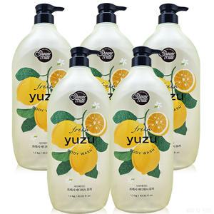 샤워메이트 파머스 바디워시 유자향 1.2kg 5개
