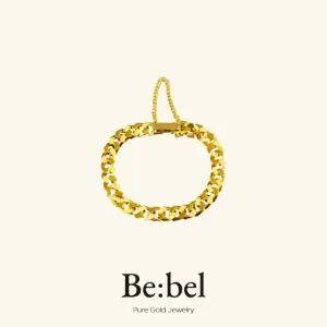 순금팔찌 18.75g(5돈 다섯돈) 24k 남자 디자인 체인 비벨