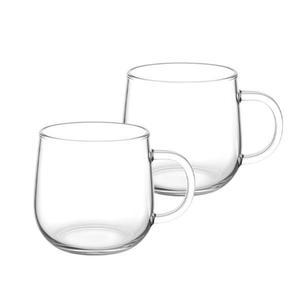 내열유리 머그컵 520ml 2P 유리컵 유리잔 머그잔 투명컵 커피잔 선물세트